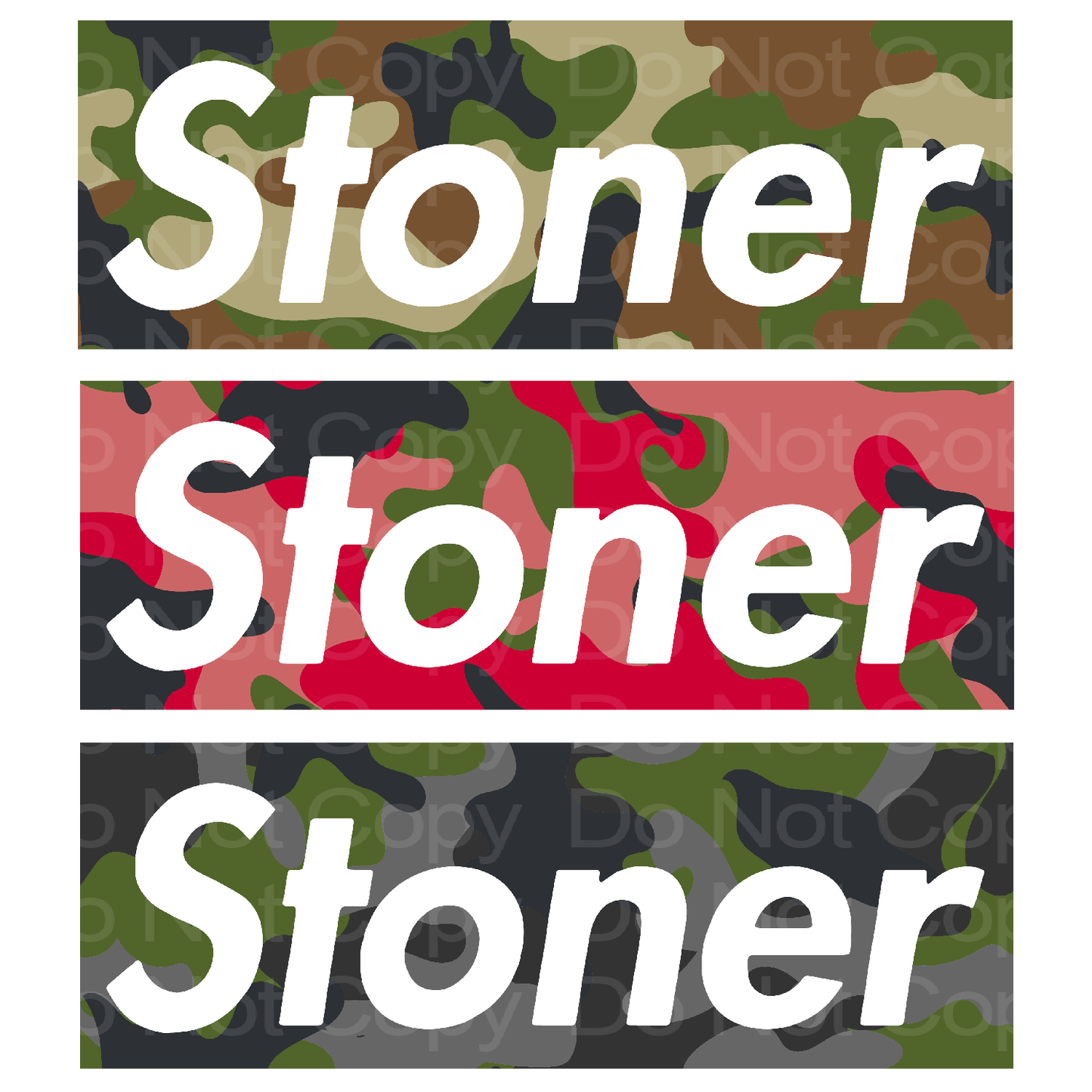 Stoner Camo Transfer Film 9102
