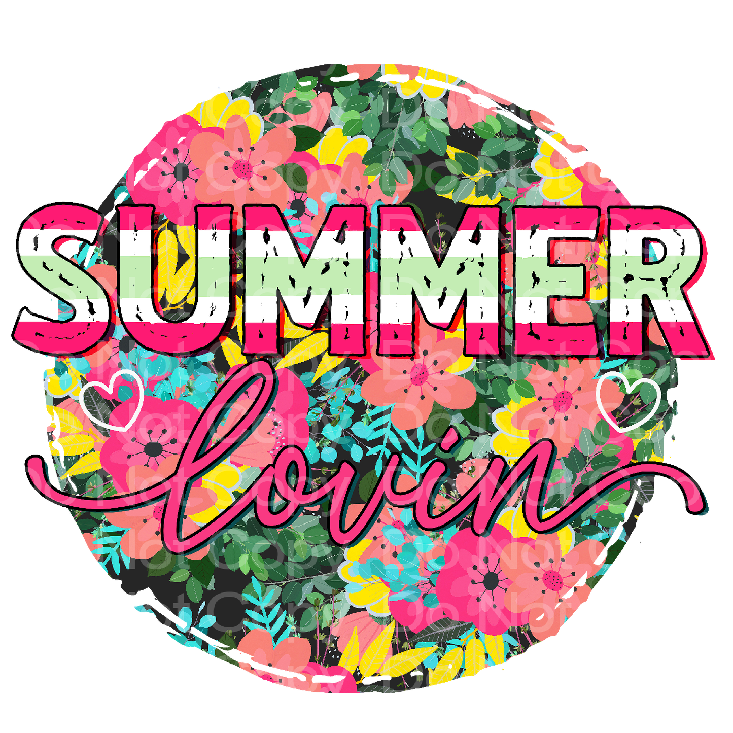 Summer Lovin Transfer Film 1552