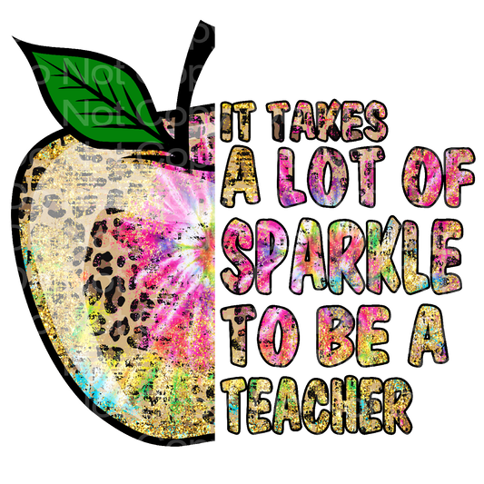 It takes a lot of sparkle to be a Teacher Transfer Film 1845