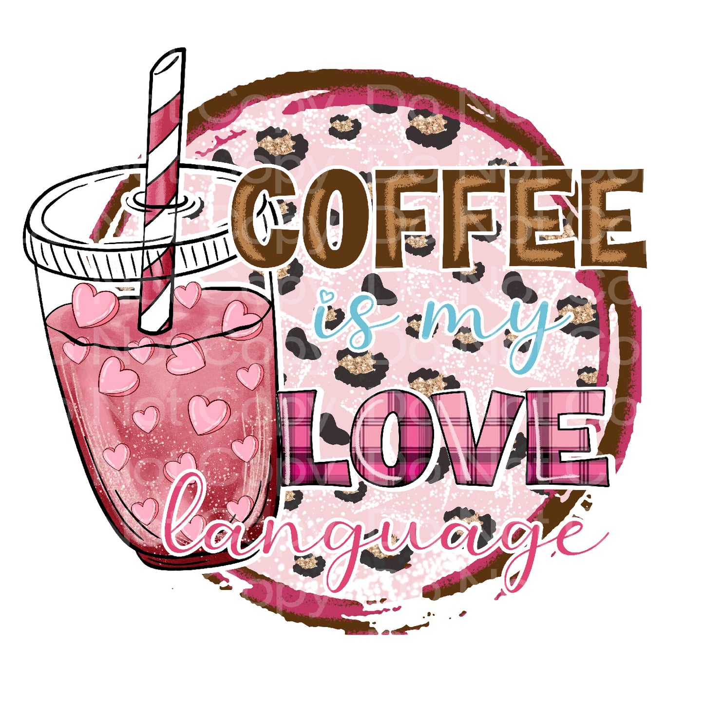Coffee Love Transfer Film 224