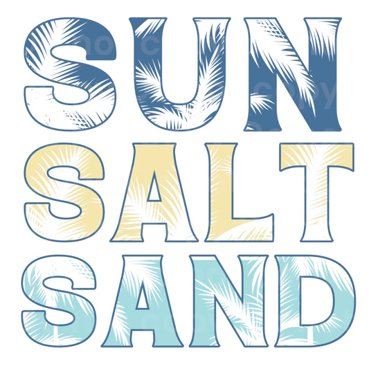 Sun Salt Sand Transfer Film 1741