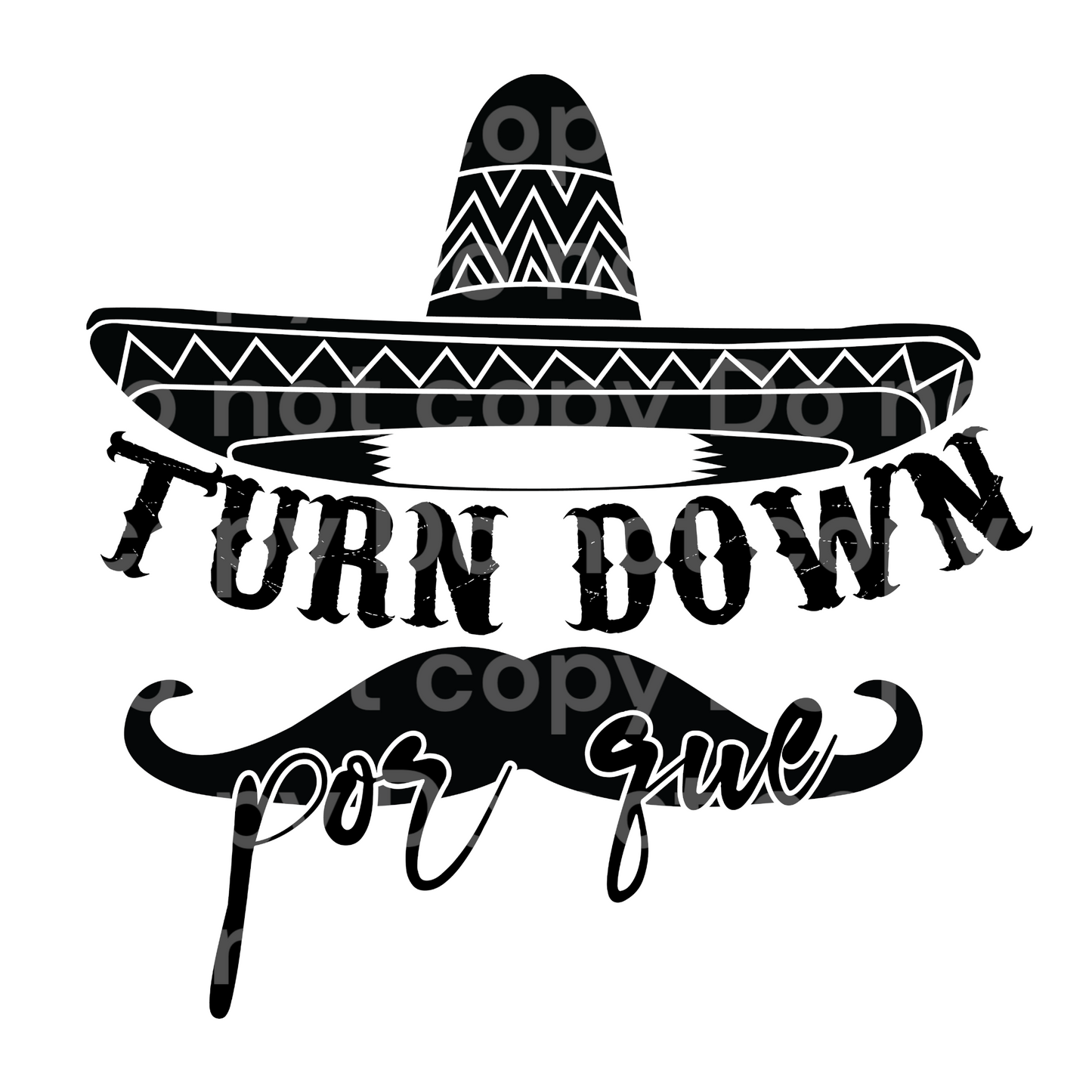 Cinco de Mayo Turn down por que Heart Transfer Film 7017
