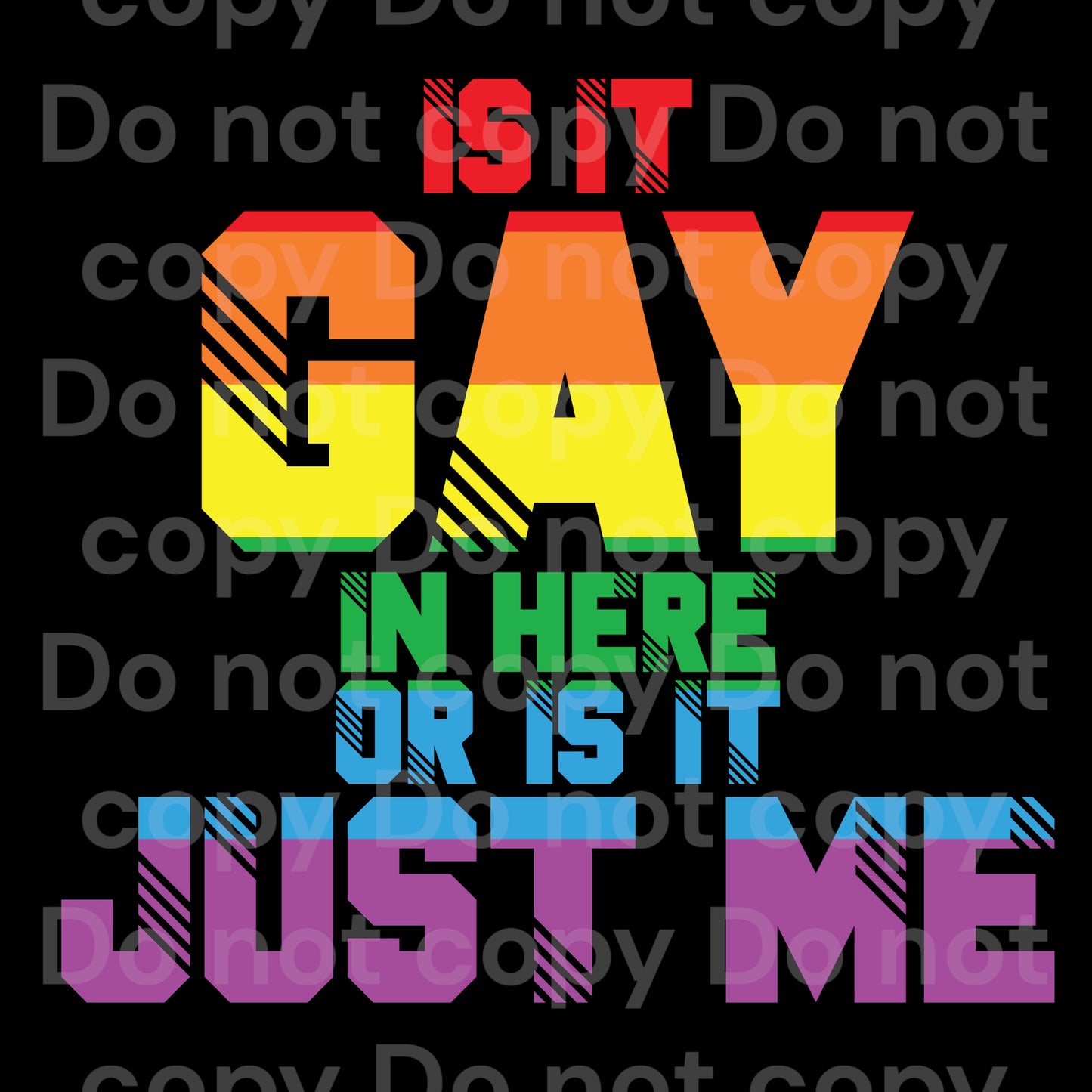 Is it Gay in here Transfer Film 10009