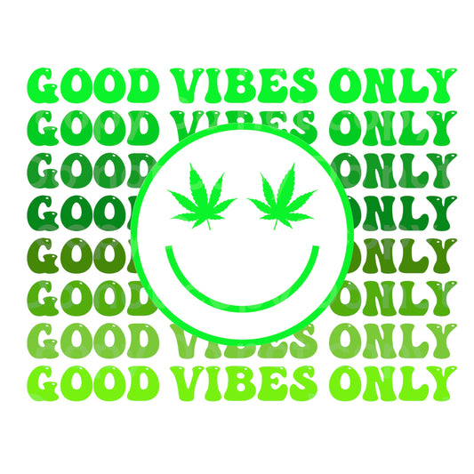 Good Vibes Only Transfer Film 9114
