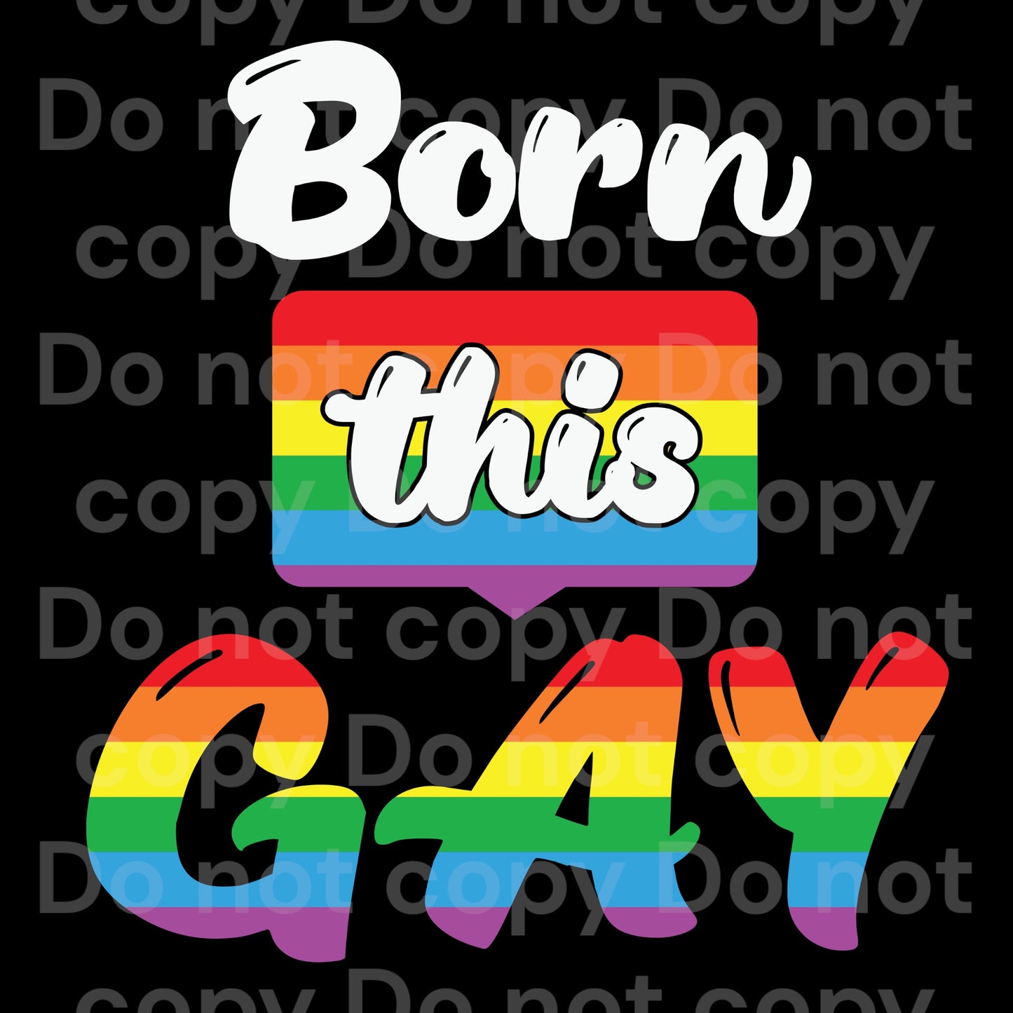 Born this GAY Transfer Film 10006