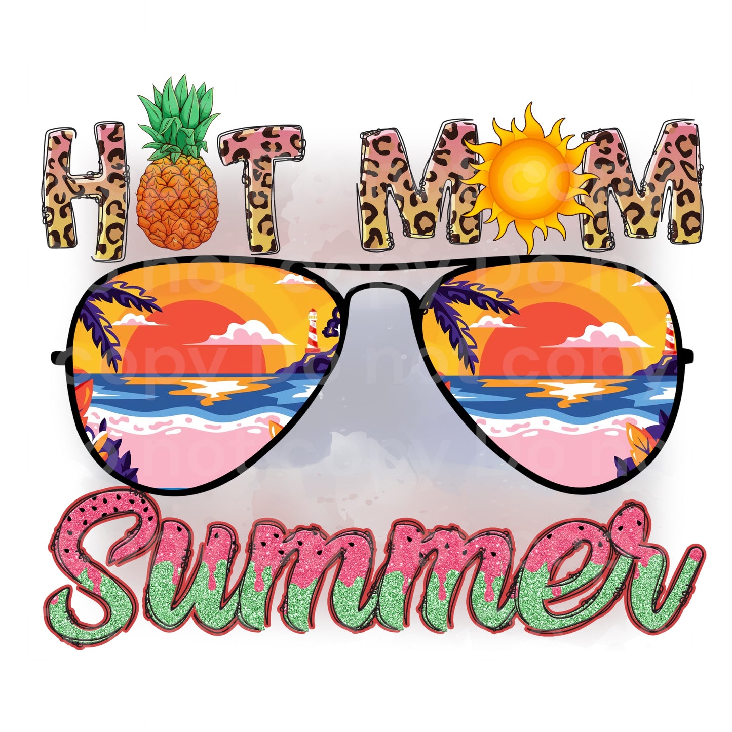 Hot Mom Summer Transfer Film 1723