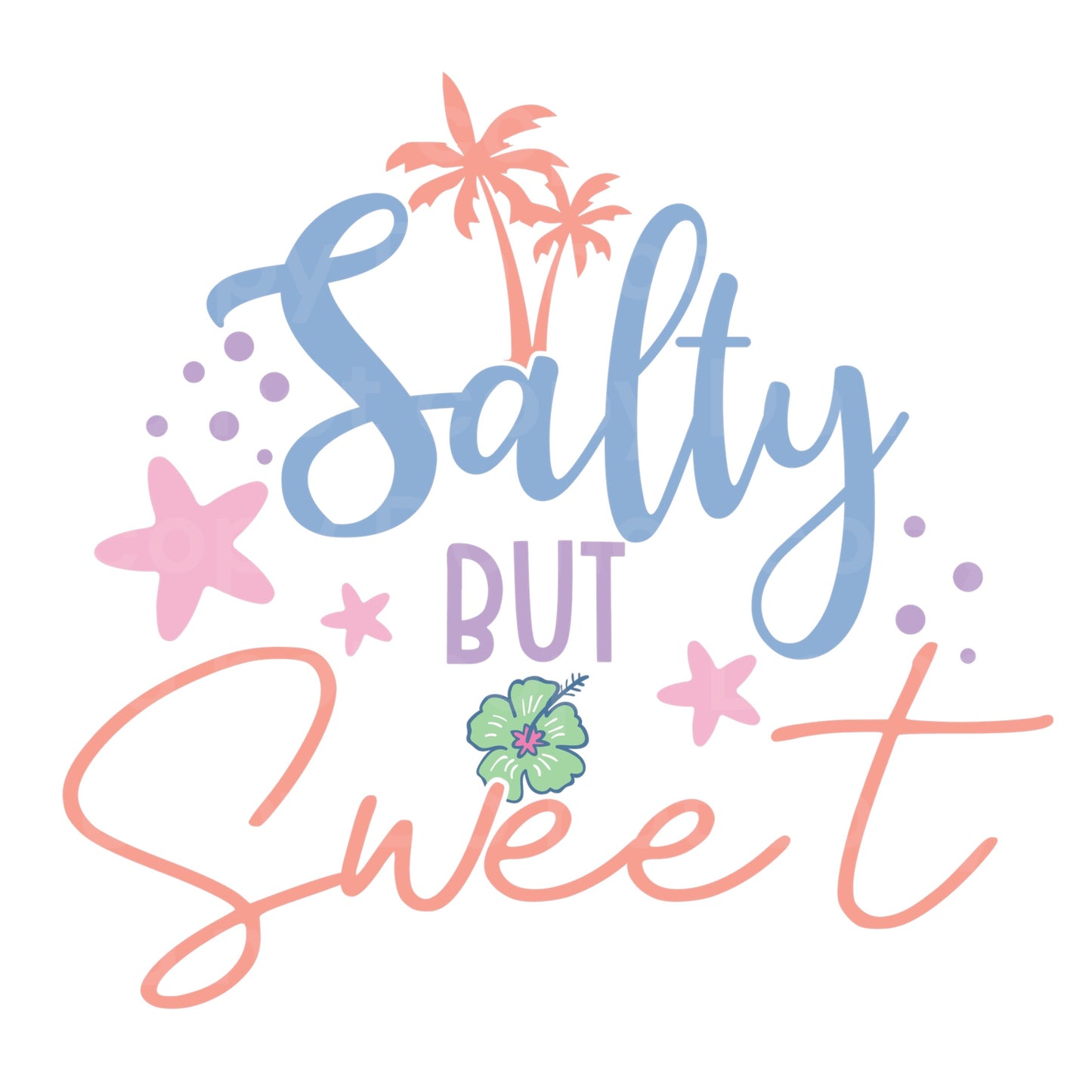 Salty but Sweet Transfer Film 1739