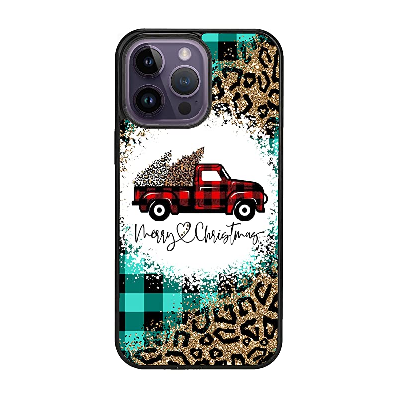 Teal Christmas Truck iPhone Galaxy Slim Case