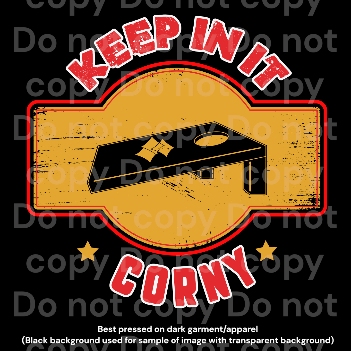 Keep it corny Transfer Film 1709