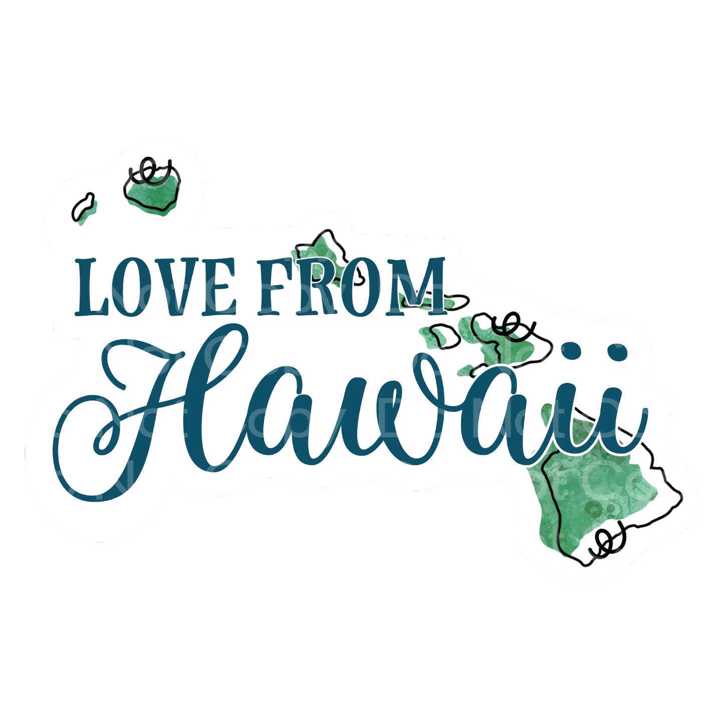 Love from Hawaii Transfer Film 913