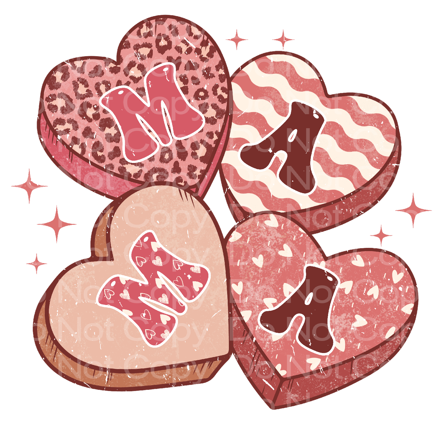 Mama Heart Matching Transfer Film 236
