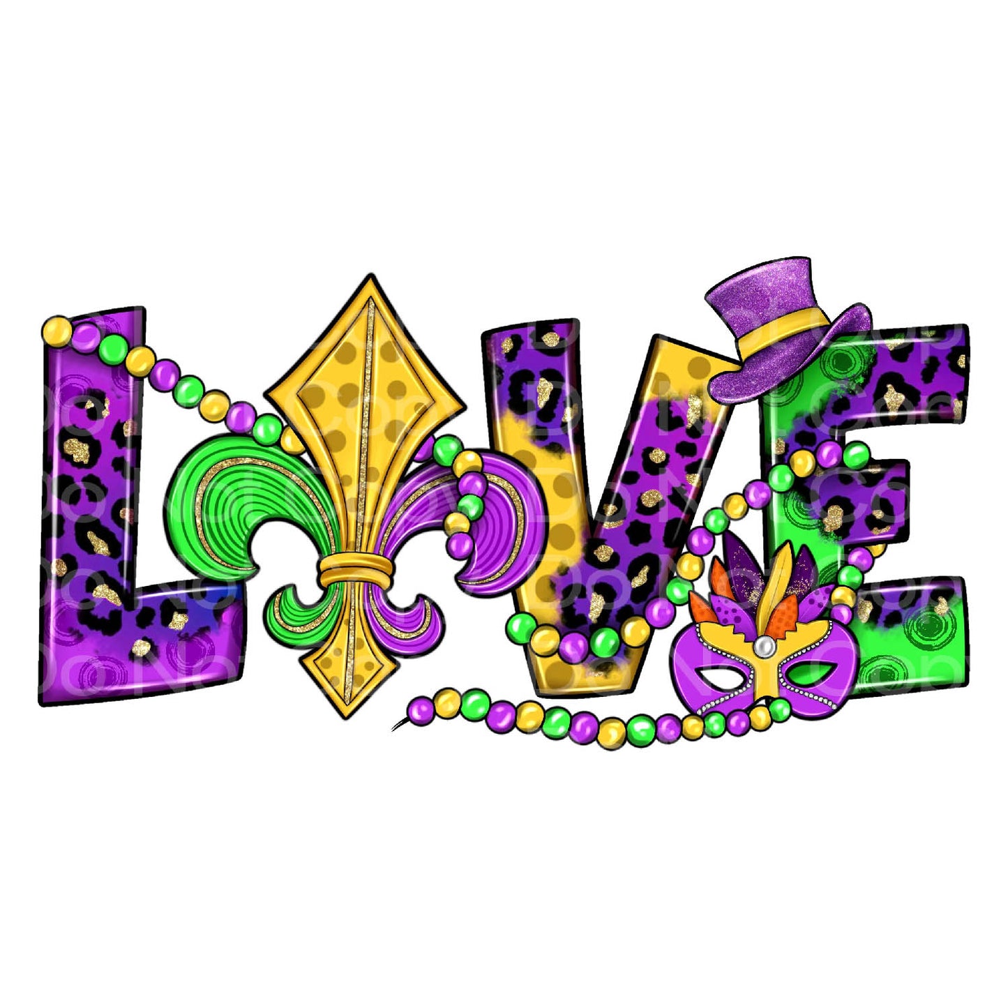 Mardi Gras Love Transfer Film 2009