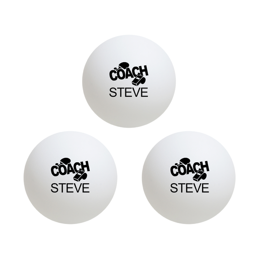 Custom Coach Ping Pong / Beer Pong Ball
