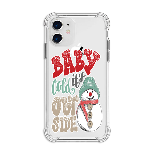 Baby It's Cold Outside Clear Bumper Case