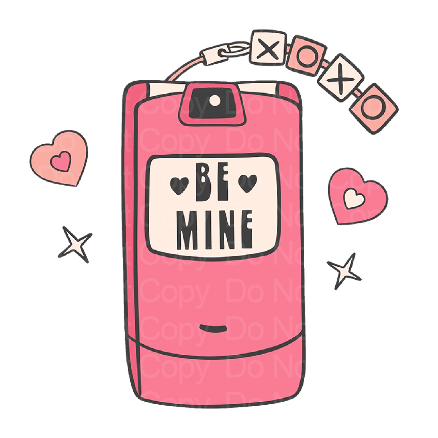 Be Mine Razr Transfer Film 206