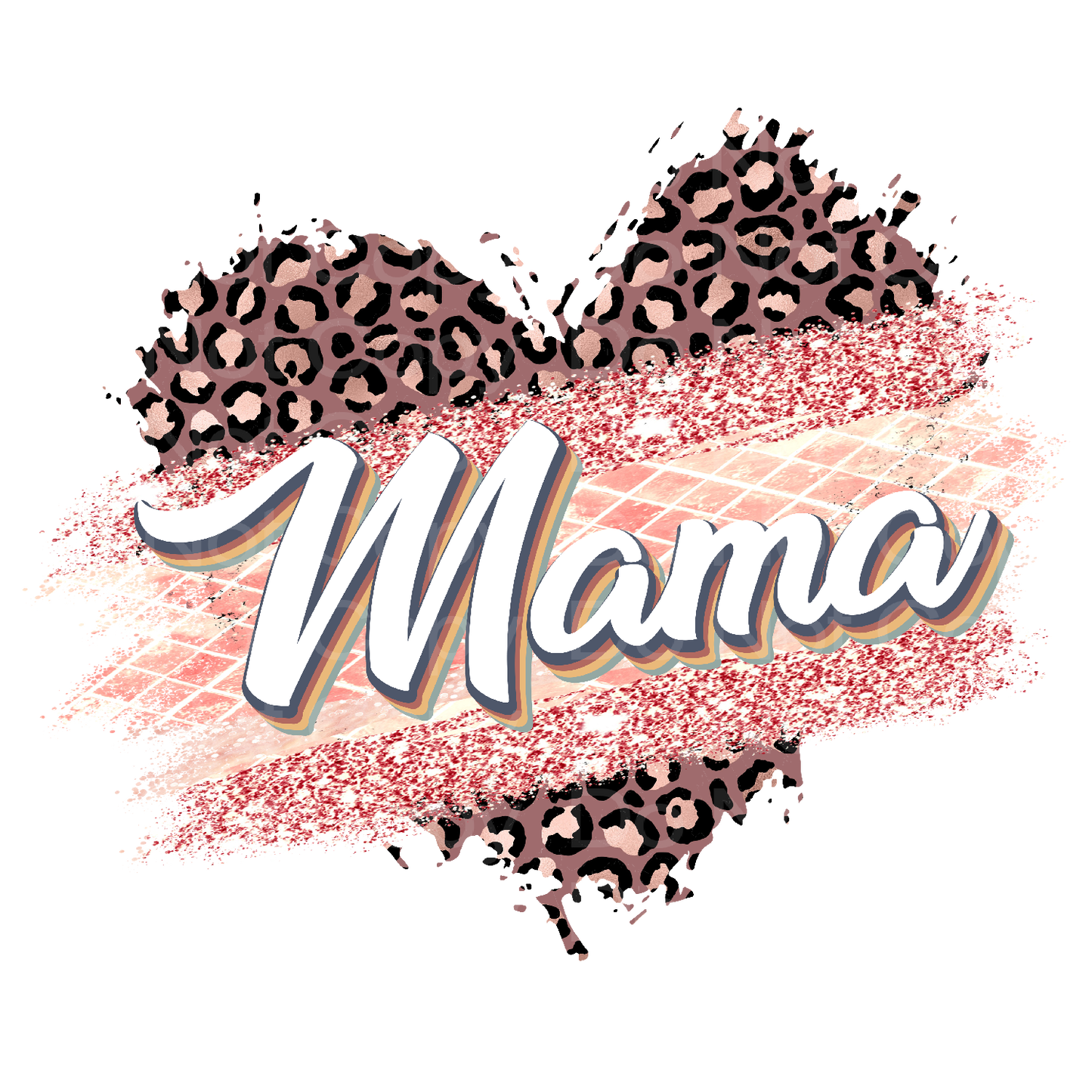 Mama heart Transfer Film 0427