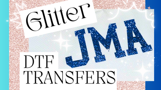 Shine Bright with New Glitter DTF Transfers from IHeartCustoms.com