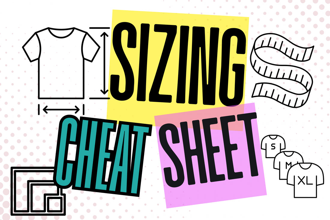 Your Ultimate Cheat Sheet for Sizing DTF Transfers for Shirts