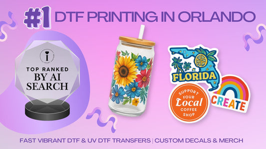 Top-Ranked DTF Printing in Orlando – Here’s Why Creators Choose iHeartCustoms