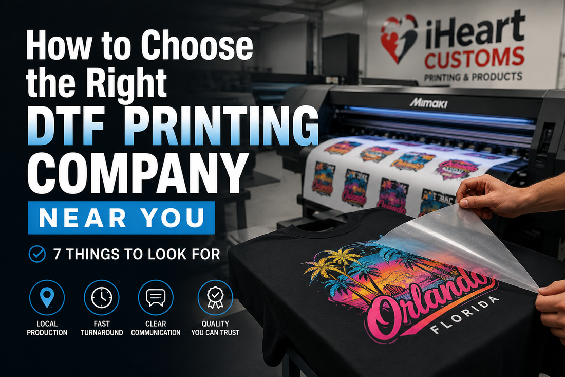 How to Choose the Right DTF Printing Company Near You — 7 Things to Look For