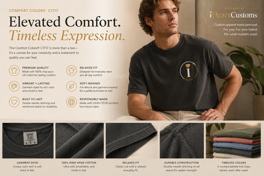 Comfort Colors C1717 garment-dyed heavyweight T-shirt