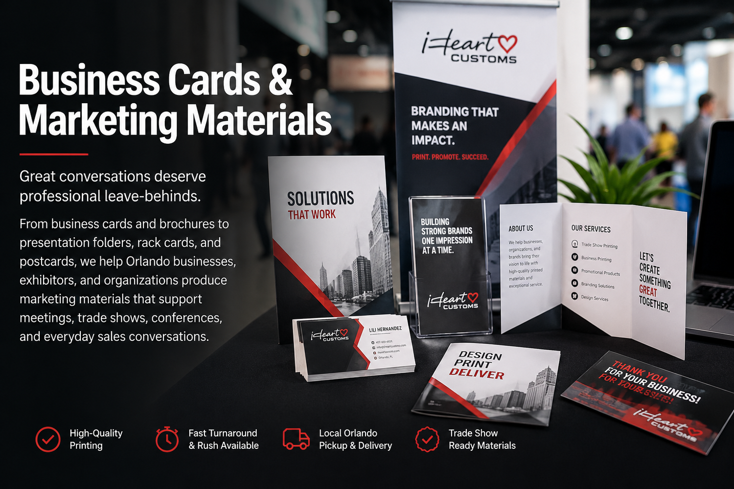Business Cards & Marketing Materials