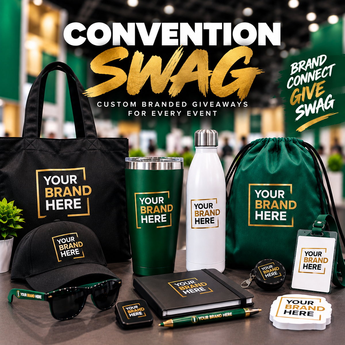 Custom Convention Swag & Branded Giveaways
