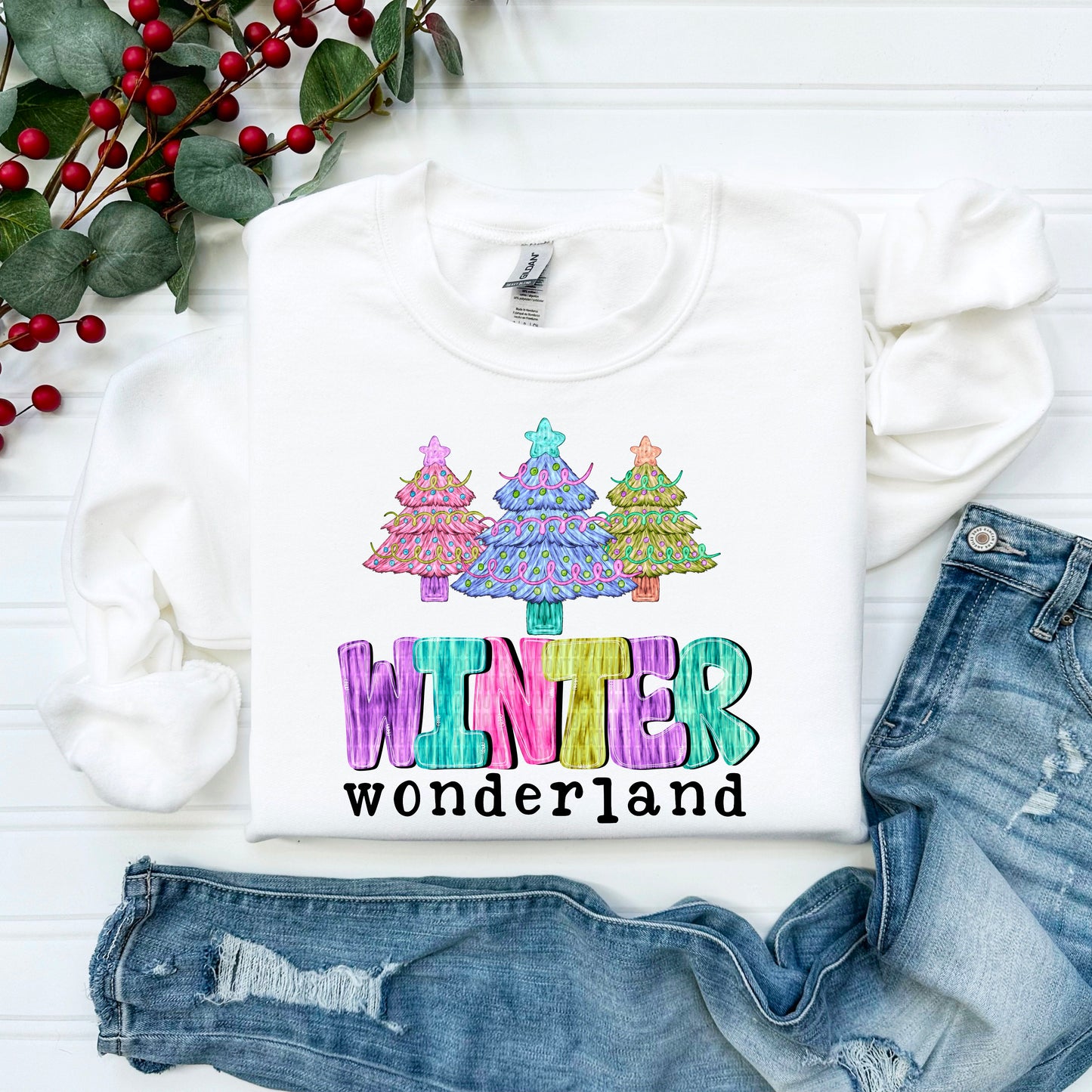 Winter Wonderland DTF Transfer Film SD104