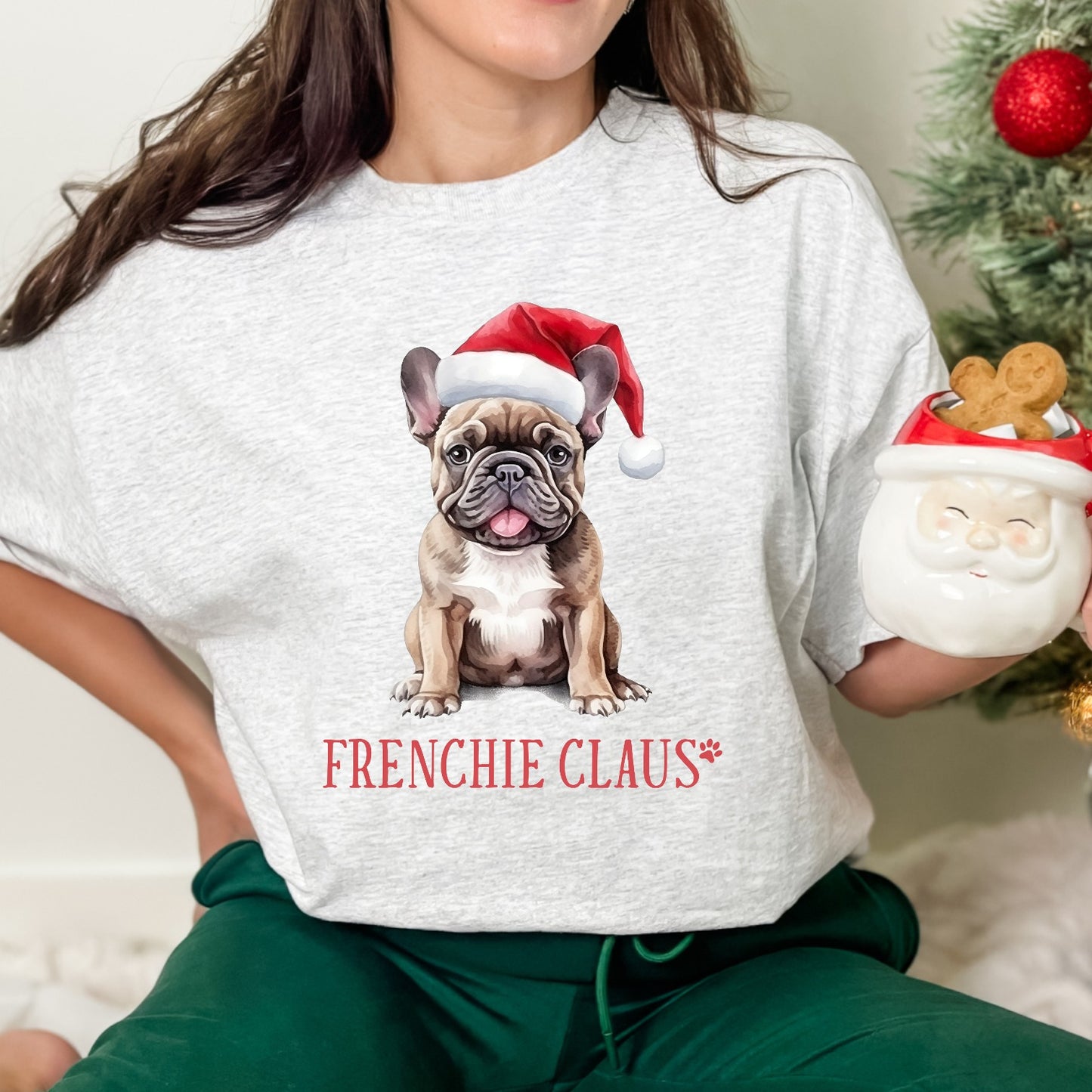 Frenchie Claus DTF Transfer Film 9279