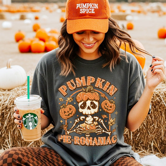 Pumpkin Pie Romaniac DTF Transfer Film G095