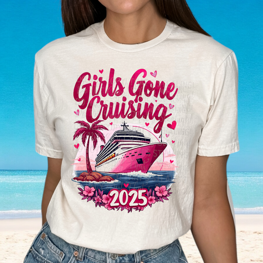 Girls Gone Cruising 2025 DTF Transfer Film E035