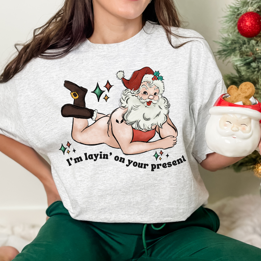 I’m layin’ on your present! DTF Transfer Film 9341