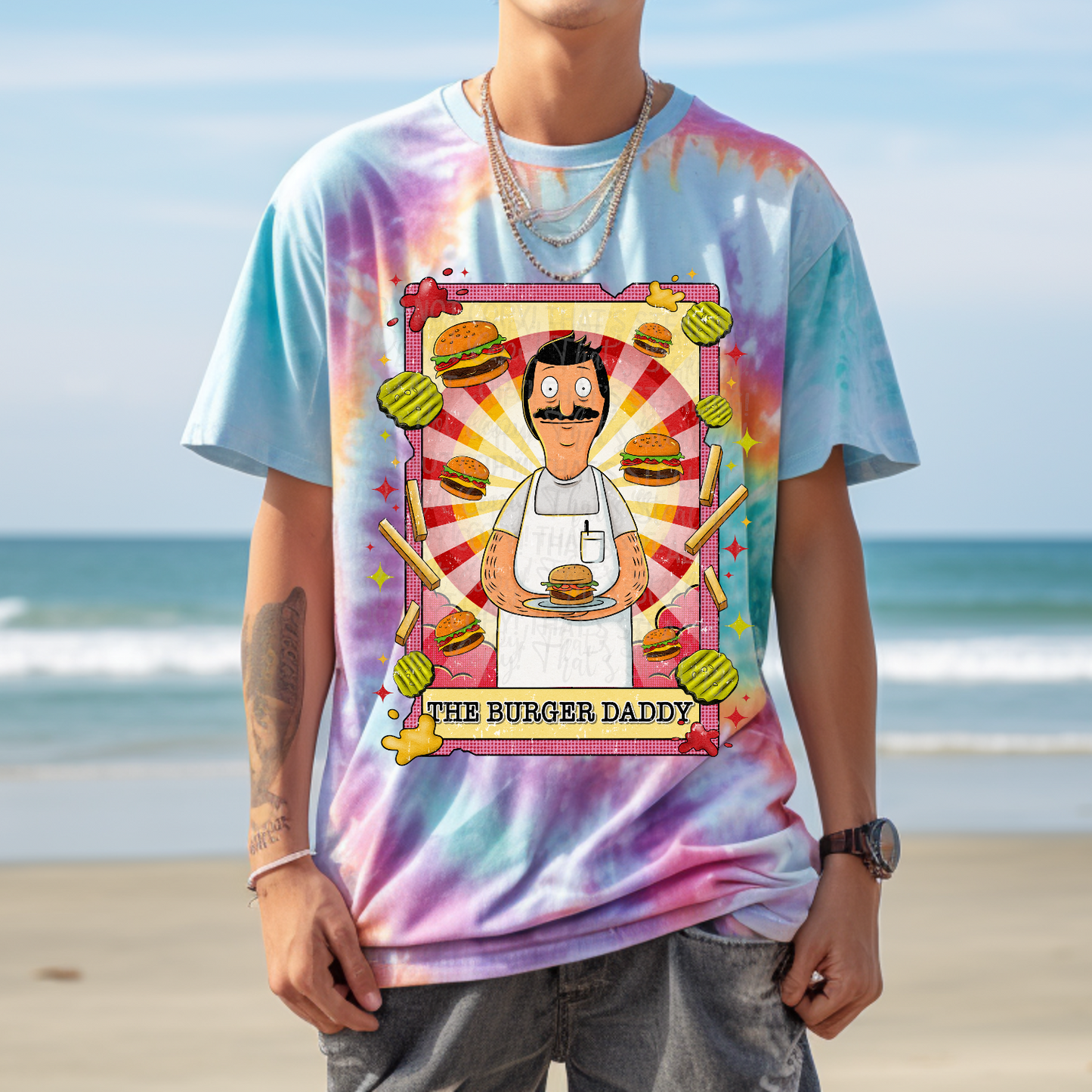 Bobies The Burger Daddy DTF Transfer Film