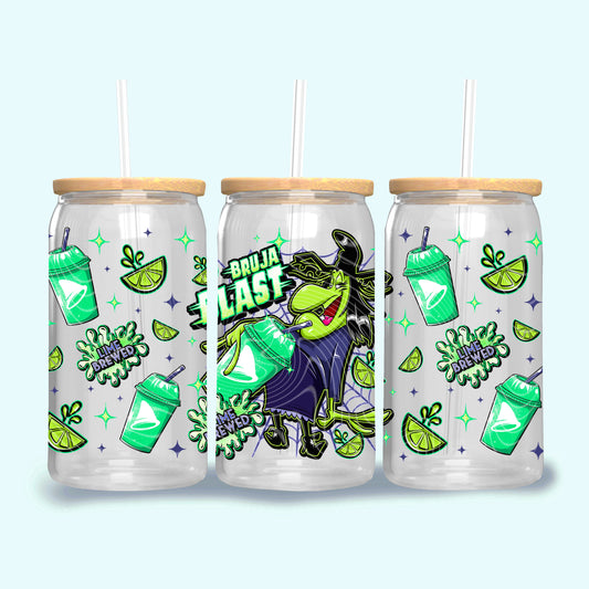 Bruja Blast Witch 16oz UV DTF Transfer Film G055