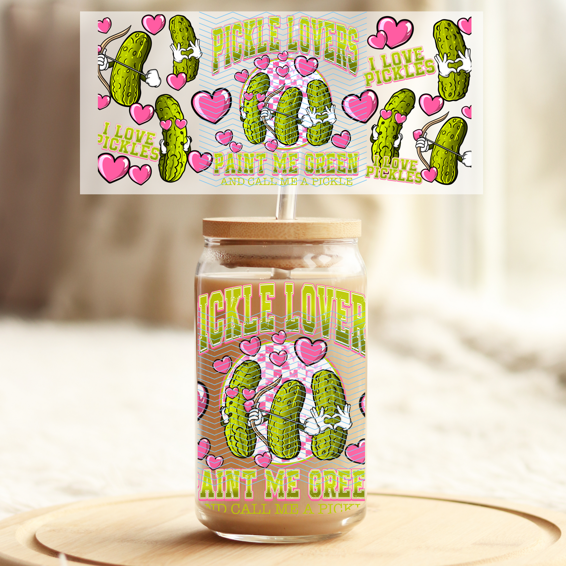 Jar Of Pickles Poster, Gift For Pickle Lovers - Ink In Action