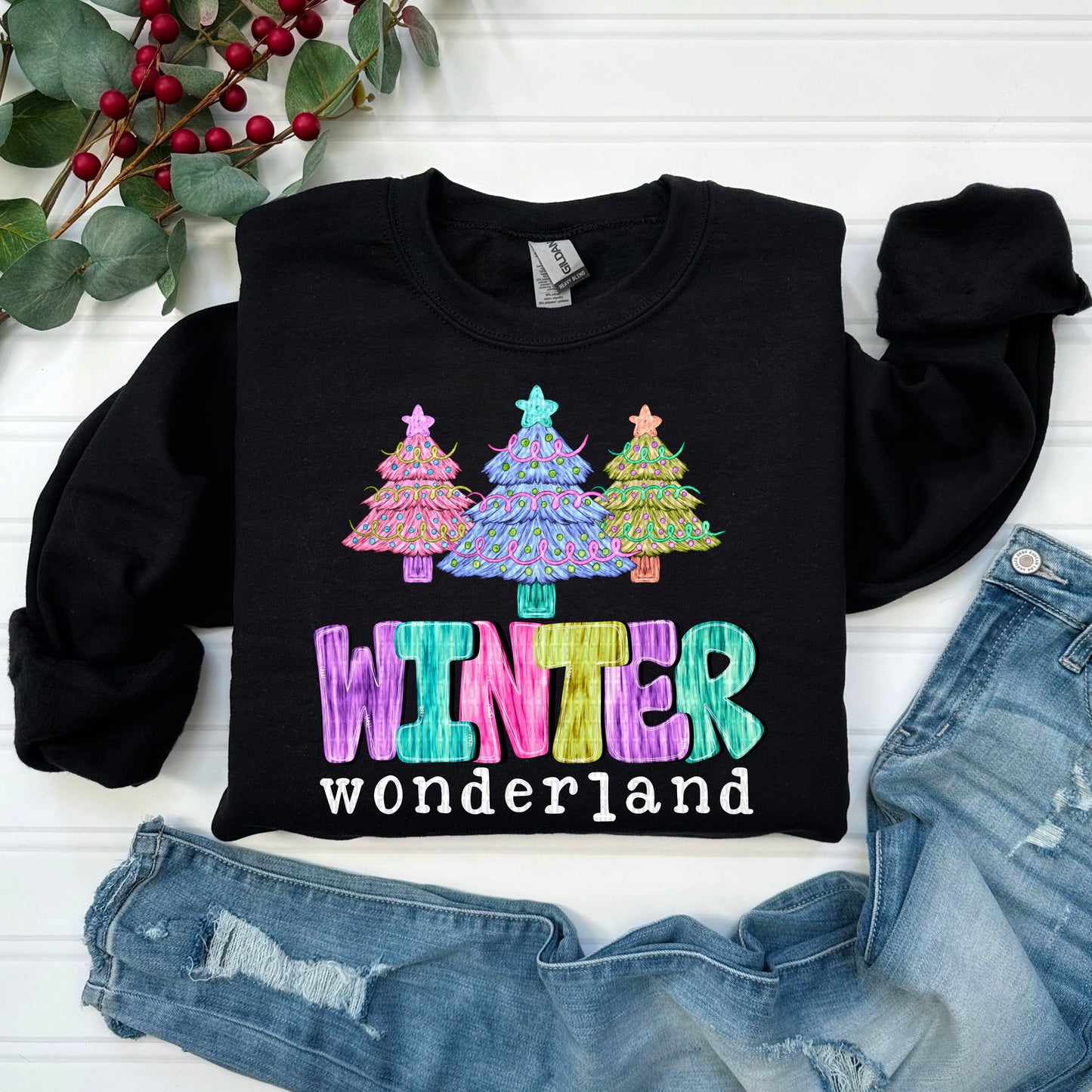 Winter Wonderland DTF Transfer Film SD104