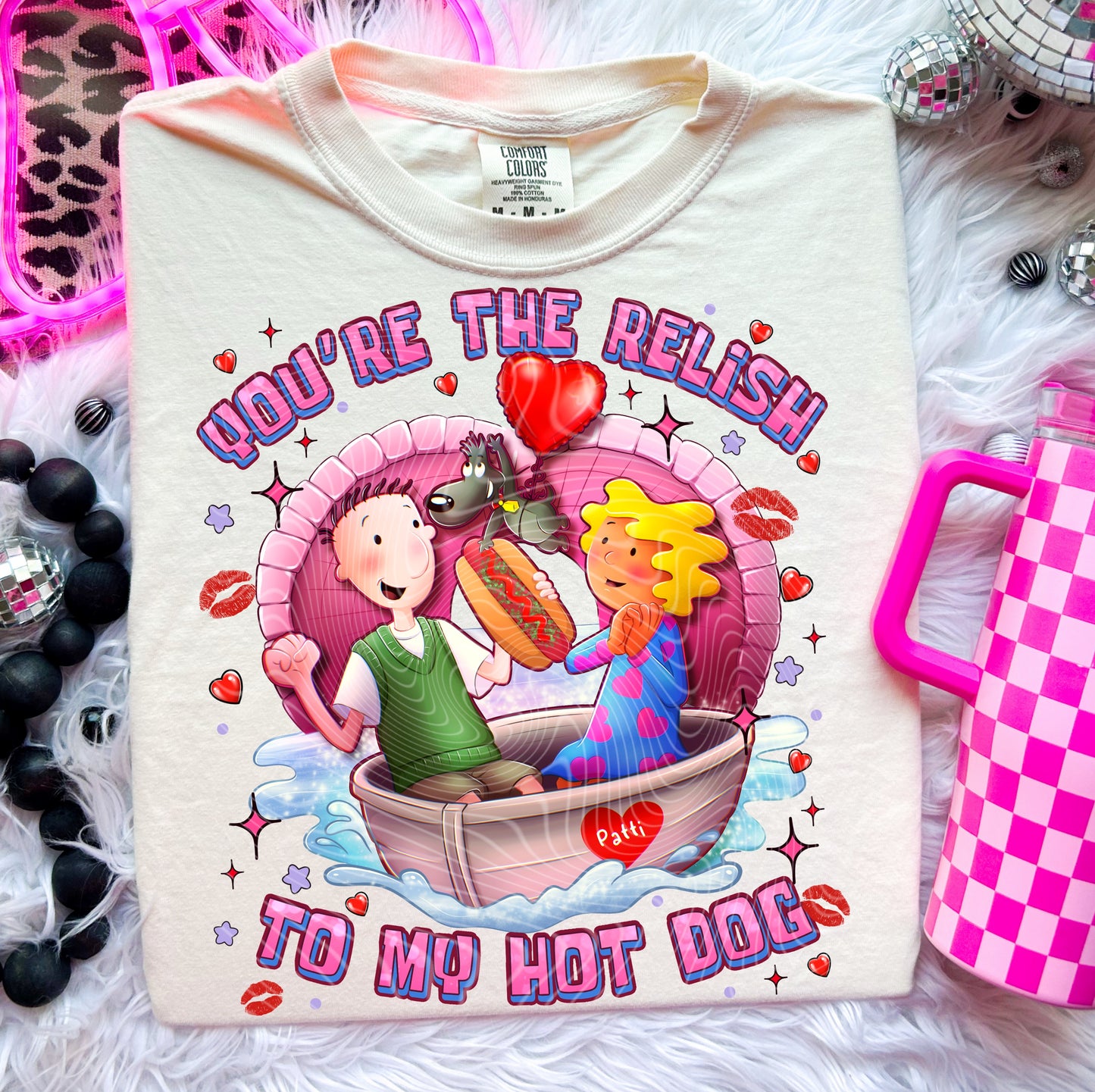 Matching DTF Series - Set Series - Valentine You’re the relish to my hot dog G015