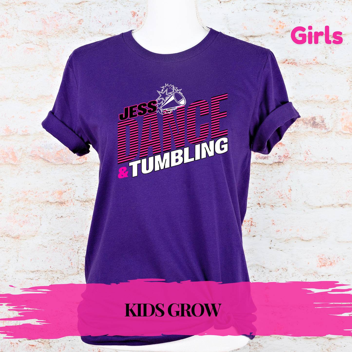 [KIDS GROW] Jess Dance & Tumbling 2024 Tshirt