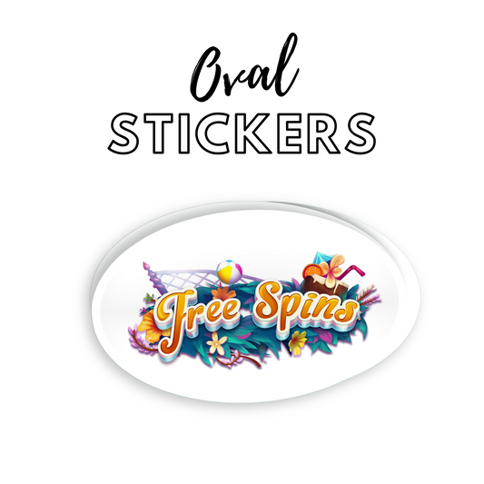 Oval Stickers