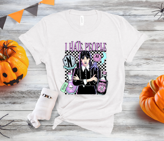 Halloween I Hate People DTF Transfer Film