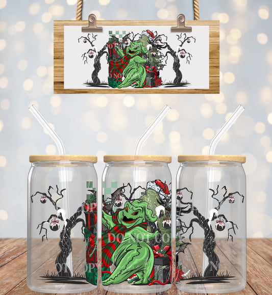 Christmas Boogie Green - 16oz UV DTF Transfer Film L094