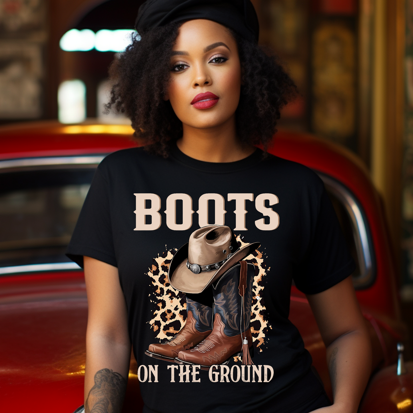 Boots on the ground V03 DTF Transfer Film E075