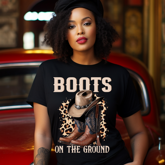Boots on the ground V03 DTF Transfer Film E075