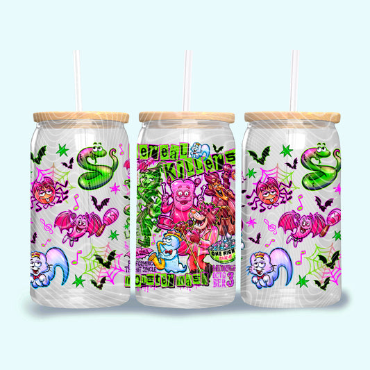 Cereal Killers Halloween 16oz UV DTF Transfer Film G065