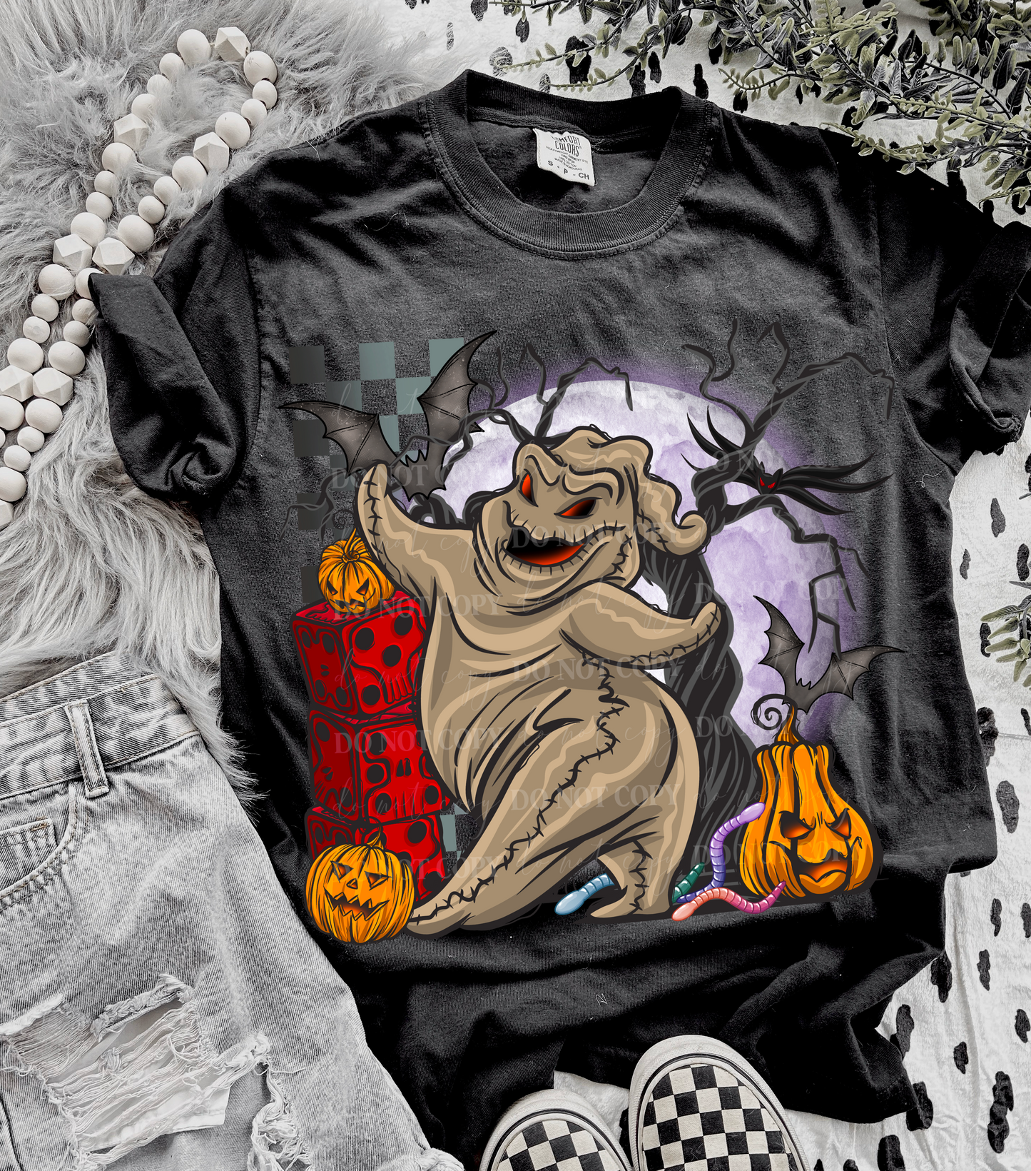 Spooky OB Brown DTF Transfer Film