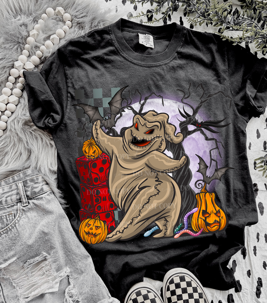 Spooky OB Brown DTF Transfer Film