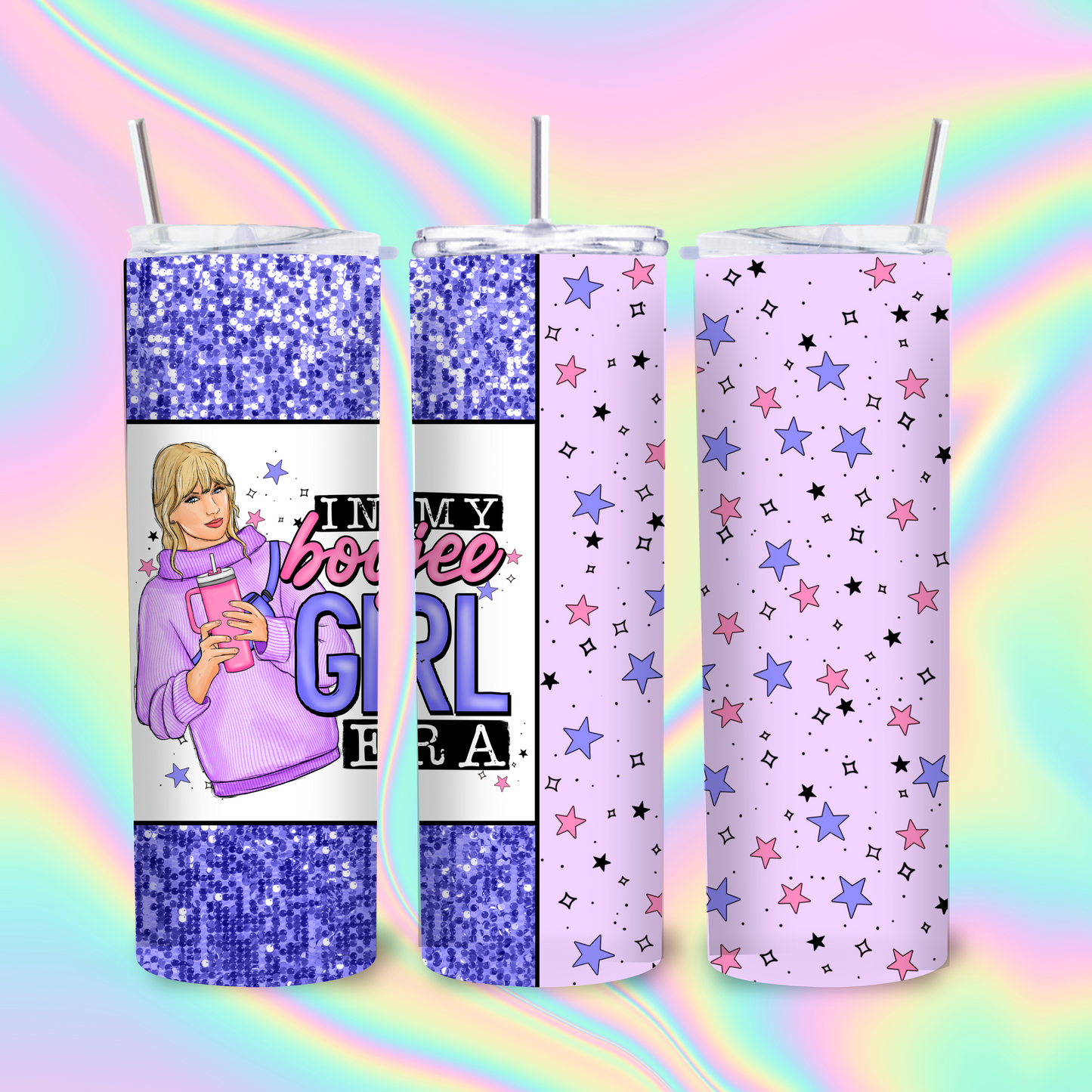 Boujee Girl Era - Tumbler Sublimation Transfer Film