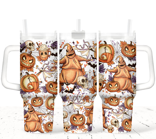 Till Fall - TOP & BOTTOM SET - 40 oz Tumbler UV DTF Transfer Film A084