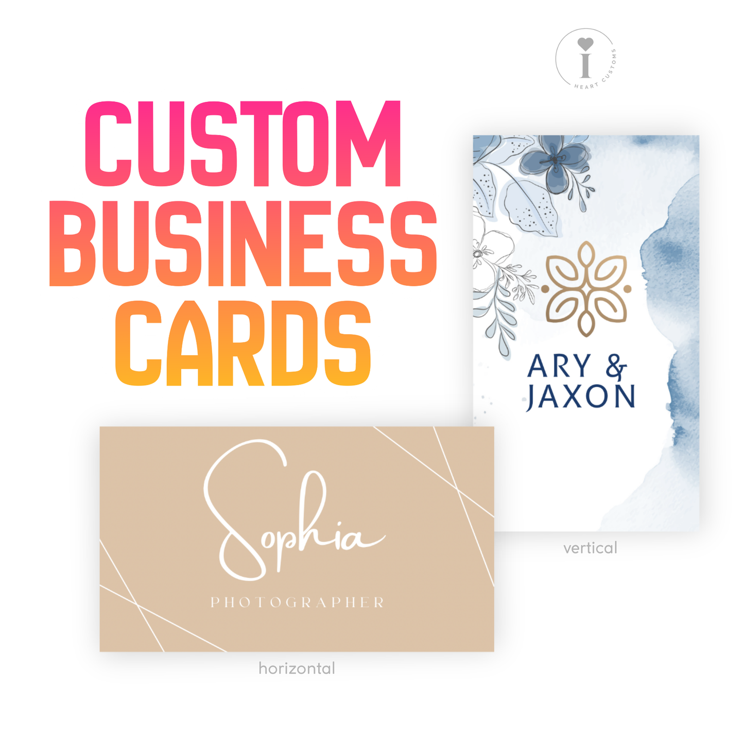 Custom 16pt Business Cards – Premium Full Color Printing