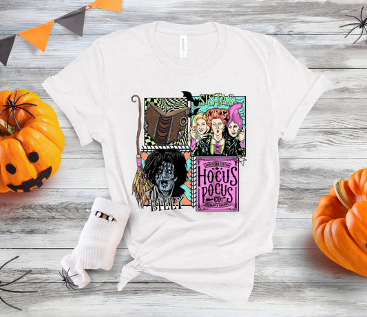Halloween Sisters DTF Transfer Film